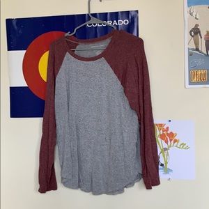 light fit baseball tee